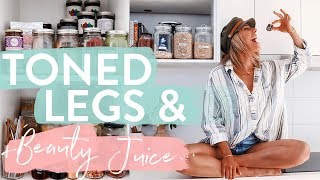 THE LIFE VLOG Clear Skin Smoothie  Updates  Boyfriend  Toned Leg amp Booty Workout [upl. by Tiffanle]