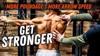 TOP 5 Exercises to INCREASE Your Bow Poundage EP 3 [upl. by Birkle980]