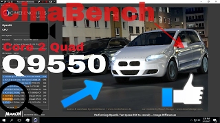 Core 2 Quad Q9550 283 GHz CineBench R15 CPUampGPU Test [upl. by Hadlee754]