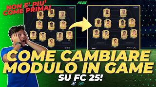 COME CAMBIARE MODULO SU FC 25  ILSANTU FUTUNIVERSE [upl. by Neerom]