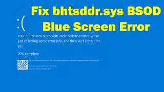 How To FIX TcpipSys Blue Screen Error on Windows Computer Tutorial [upl. by Mathre]