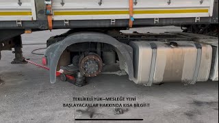 LASTİK GÜMLEDİ  ANKARA BİLECİK SEFERİ  TEHLİKELİ YÜK [upl. by Toffic]