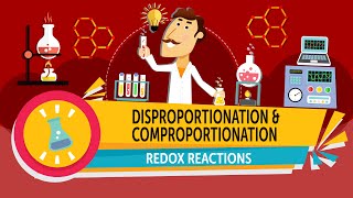 Redox Reactions  Part 4  Disproportionation and Comproportionation [upl. by Aisilef]