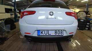 Alfa Romeo Giulietta Ragazzon H2 exhaust sound [upl. by Corty435]