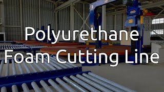 Polyurethane Cutting Machine  Industrial Cutting Line  Sunkist Machinery [upl. by Anaujd]