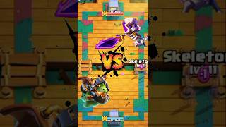 inferno drigon vs evo skeleton who will be winner 🏆 foryou shorts supercell clashroyale [upl. by Nerrej522]