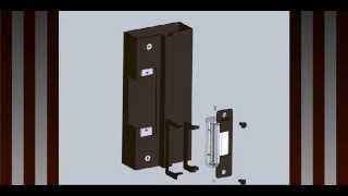 4200CC10B32D Aluminum Solution Electric Strike [upl. by Anilad527]