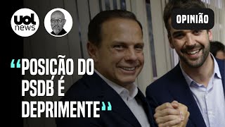 Doria ou Eduardo Leite ganhe quem ganhar PSDB será coadjuvante em 2022  Josias de Souza [upl. by Melodee]