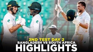 Full Highlights  Bangladesh vs South Africa  2nd Test Day 2  M3H1K [upl. by Pippy]