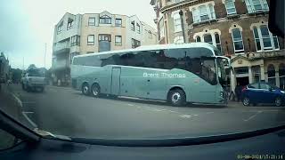 Dashcam Driving To Portland Bill From Weymouth [upl. by Leimad]