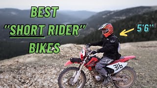 Best Dirt Bike For Short Riders Pros amp Cons of Short Bikes [upl. by Ennyletak]