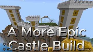 Lets Build This Epic Castle In Minecraft [upl. by Nyrhtac]