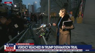 Verdict reached in Trump defamation trial [upl. by Tore959]