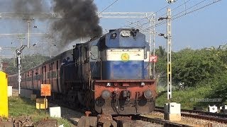 WDM3D SUPERB CHUGGING  BANGALORE  TRICHY INTERCITY EXPRESS 06571 SBC  TPJ ICE [upl. by Karb]