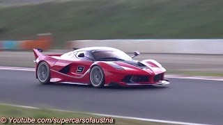 Ferrari FXX K in Action  EPIC Sound [upl. by Raine]