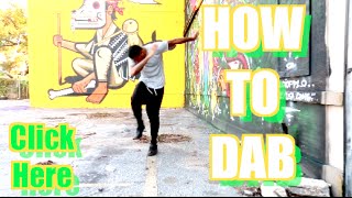 HOW TO DAB DANCE TUTORIAL  6BillionPeople [upl. by Ayekin]