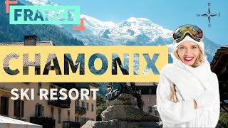 Chamonix MontBlanc  Ski Resort  Drone ⛷️ [upl. by Gensler257]