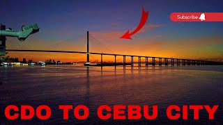 CAGAYAN DE ORO TO CEBU CITY PHILIPPINES 2024 [upl. by Ahsenal]