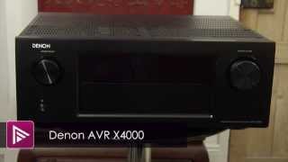 Denon AVRX4000 71 AV Receiver Review [upl. by Nealey]