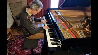 Hier encore Charles Aznavour piano solo Bernard Baert [upl. by Nwahsyar]