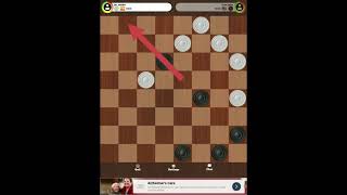 Live Checkers game 1 How to play checkers and win [upl. by Helve]