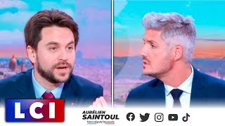 Gaza  la convocation de Mathilde Panot est SCANDALEUSE   Aurélien Saintoul sur LCI [upl. by Eirotal]