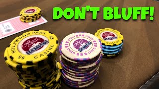 When NOT to Bluff in Poker [upl. by Ahael112]