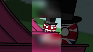 UK loves her little US very much mrspherical countryballs unitedkingdom [upl. by Yslek]