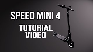 MOBOT SPEED MINI 4 Electric Scooter  Tutorial [upl. by Raoul]