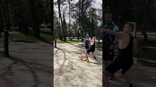 Chudy vs Dziadek odc 8 gym strong fitness push challenge [upl. by Ahsikyw]