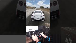 TOP Speed Nissan GTR fh5clips gtr nissan logitechg29 forzahorizon5 [upl. by Williams]