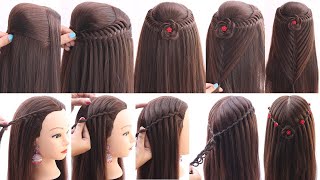 top trendy hairstyles for girls  open hair hairstyle [upl. by Boarer79]