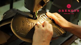 How we make our shoes  GRENSON SHOES [upl. by Dasi]