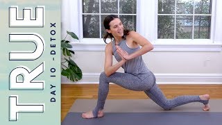 TRUE  Day 10  DETOX  Yoga With Adriene [upl. by Drida]