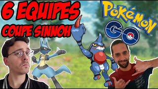 6 teams pour la Coupe Sinnoh  Top Pokémon Go [upl. by Notluf]