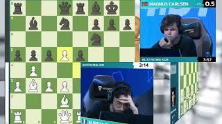 Alireza Firouzja vs Magnus Carlsen  Speed Chess Championship 2024  Final  G2 [upl. by Yrogiarc101]