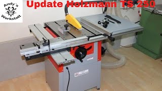 Update zur Holzmann TKS TS250400 Zufriedenheit  Fazit [upl. by Tice224]