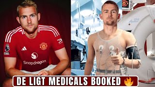 ALMOST DONE DEAL Mathijs De Ligt Medicals Booked To Join Manchester United All Agreed [upl. by Ayitahs523]