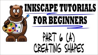 Creating Shapes Part 6 A  Inkscape Tutorials for Beginners [upl. by Deloris]