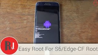 How to Root the Samsung Galaxy S6 or Edge with CF Auto Root the easy method [upl. by Rehm]