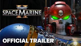 Warhammer 40k Space Marine 2  Official Gameplay Overview Trailer [upl. by Ruddie]