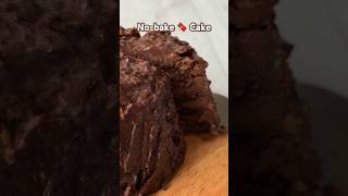 Irresistible NoBake Chocolate Cake 🍫 Quick amp Easy Recipe [upl. by Les]