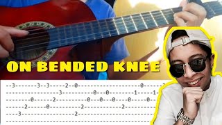 ON BENDED KNEE  Boyz II Men  Fingerstyle Guitar Tutorial TABS [upl. by Galer83]