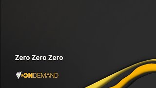 ZeroZeroZero quotTrailerquot [upl. by Robinette]