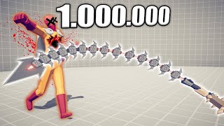 1000000 DAMAGE INFERNAL WHIP vs EVERY BOSS  TABS  Totally Accurate Battle Simulator 2024 [upl. by Uird]