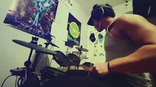 Reptilia  The Strokes Drum Cover EddyDrums [upl. by Nnaeirrac]