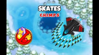 BTD6  Skates Chimps Guide [upl. by Nelhsa288]