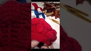 Béret en crochet pour femme Il complètera parfaitement votre tenue Tuto prochainement disponible [upl. by Aniretake]