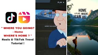 Where You Going Home Where’s Home Reel trend Tutorial  Thatgymhumour Original Audio Reel tutorial [upl. by Anileba]