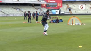 MUSTWATCH Team Indias fielding session at Edgbaston I Cricketcom [upl. by Anorahs]